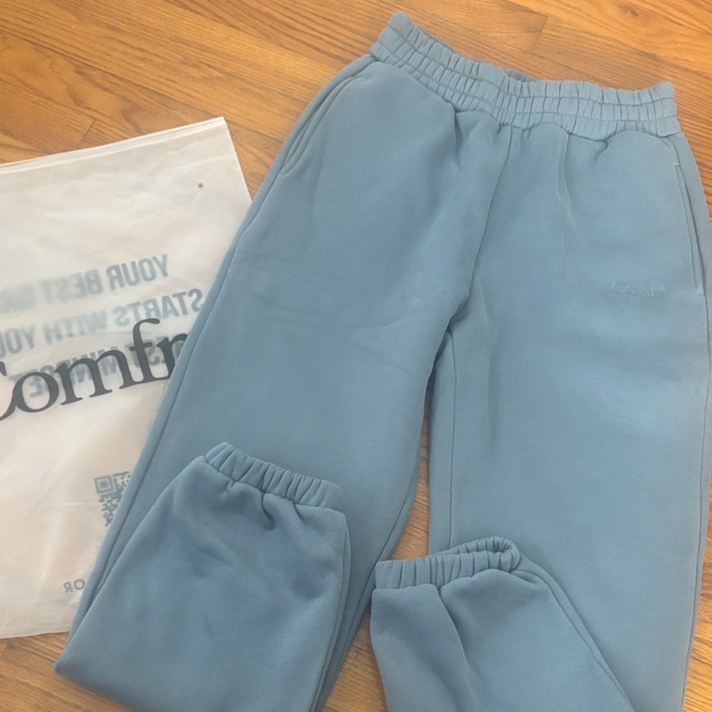 Sky Blue Comfrt Sweats - never worn